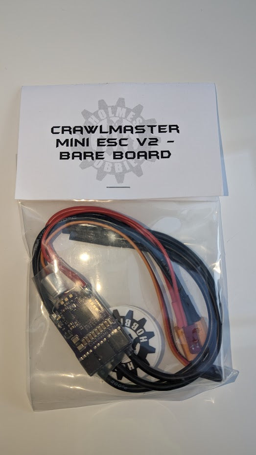 Holmes Hobbies CrawlMaster Mini ESC – V2 – RTR XT60 (RTR NOT BARE BOARD)